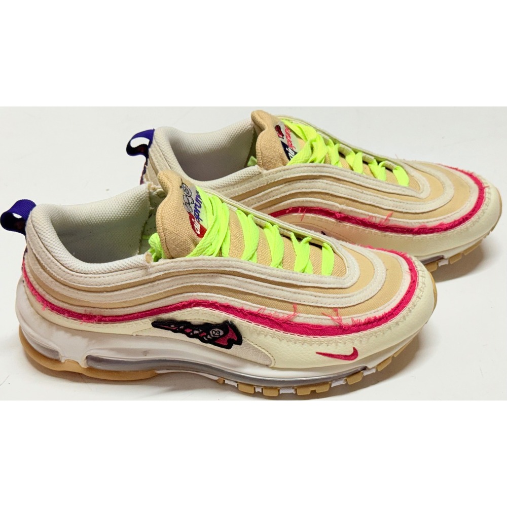 Nike Air Max 97 SE Air Sprung Ironstone Sesame Pink DH4759-200 Mens 8 Womens 9.5